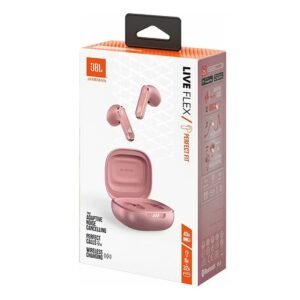 JBL Live Flex Noise Cancelling Earbuds Rose