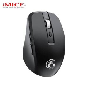 IMICE E-1500 2.4GHz Wireless Silent Mouse Black