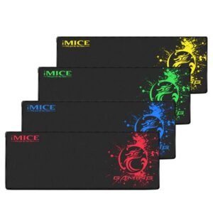 iMice PD-03 Long Gaming Mouse Pad (800*300mm) Blue