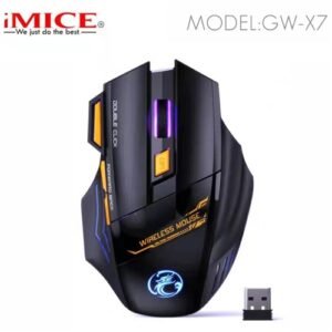 IMICE (GW-X7) 3200 DPI Rechargeable USB Wireless Gaming Mouse